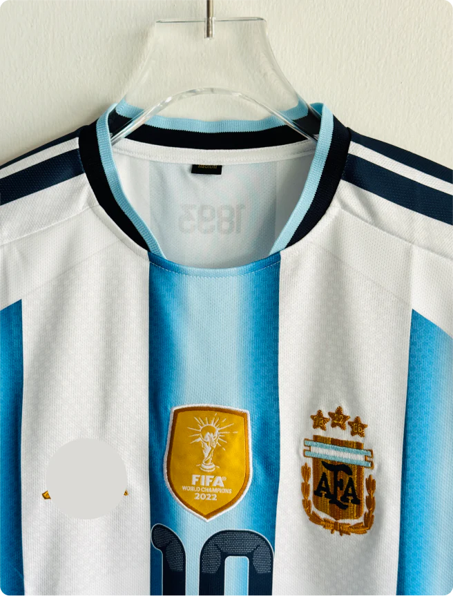 ARGENTINA 2026 HOME KIT MESSI EMBROIDERY PREMIUM