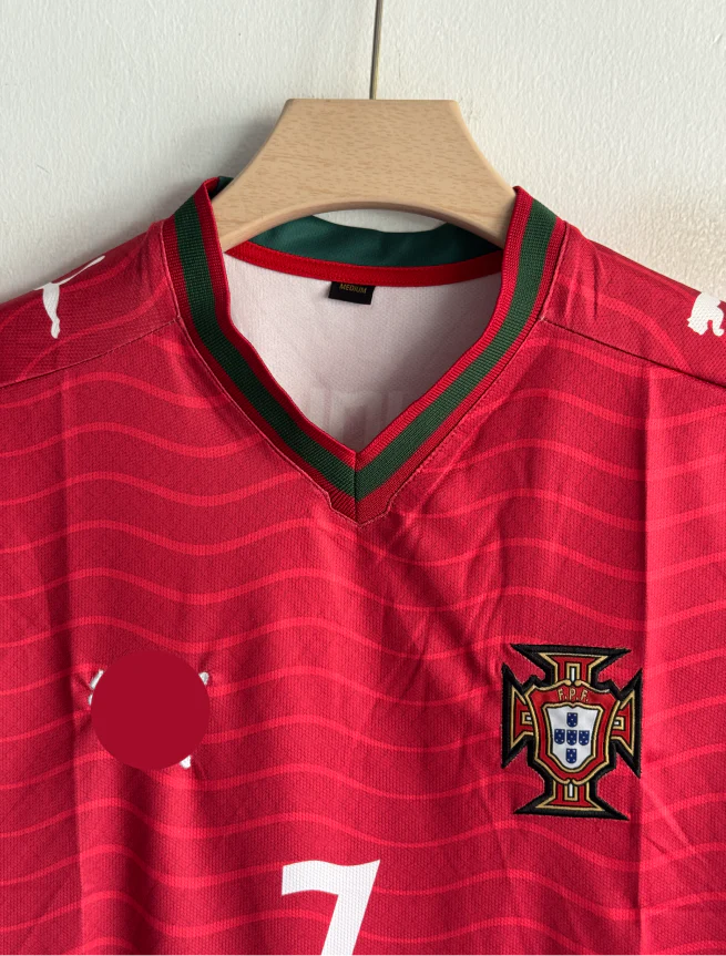PORTUGAL 2026 HOME KIT RONALDO EMBROIDERY PREMIUM