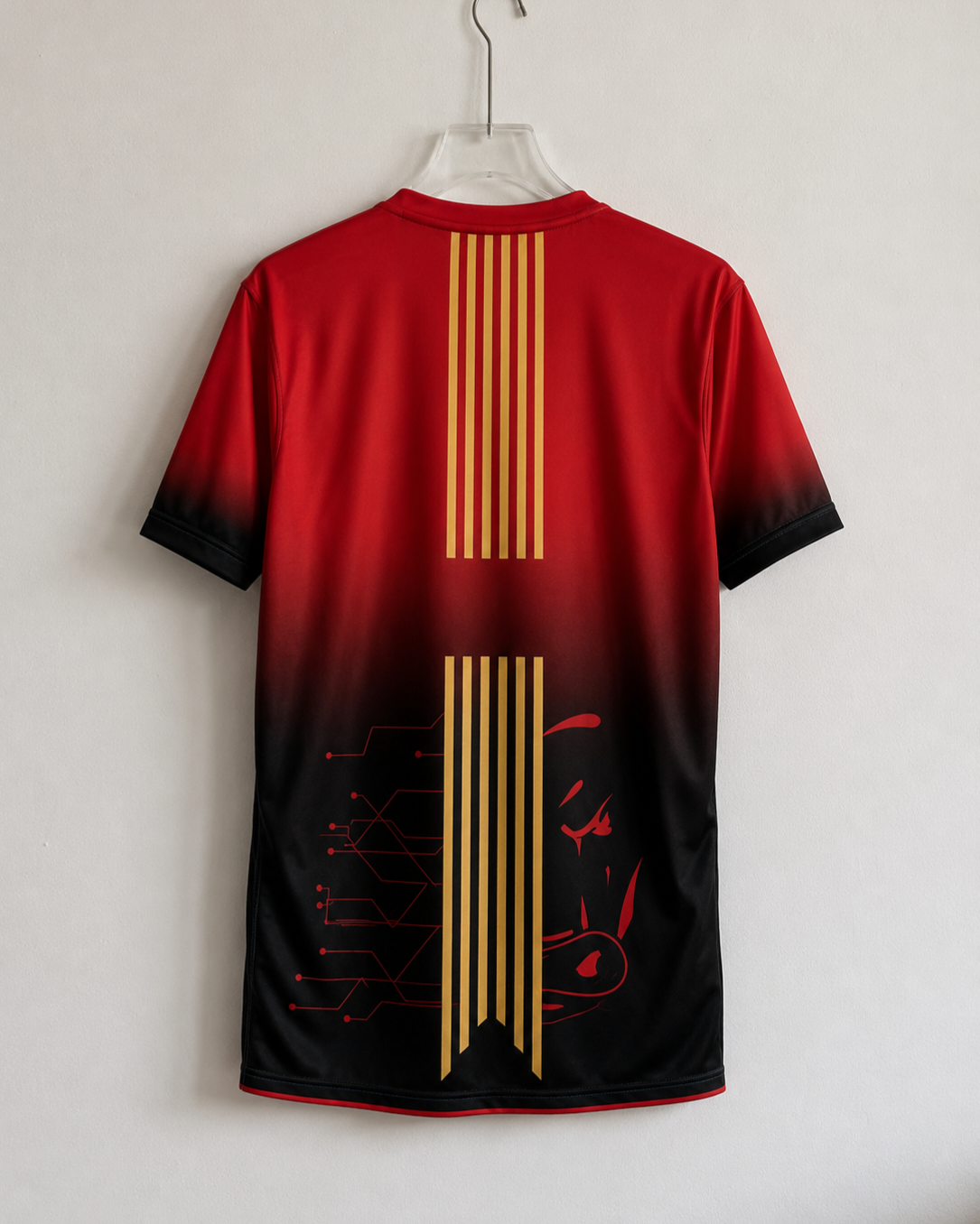 Bengaluru Bulls PKL Red Black Jersey