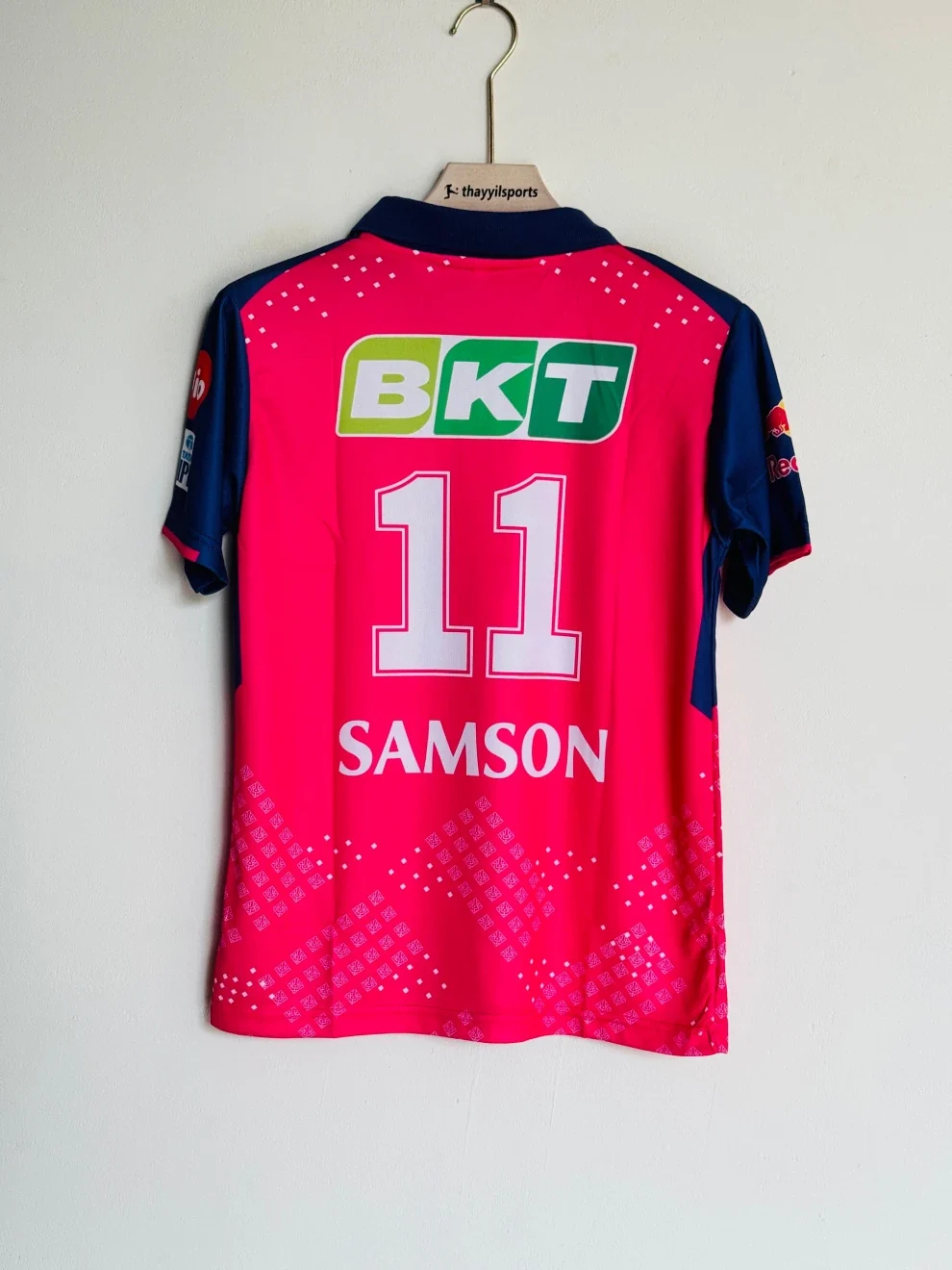 Rajasthan Royals 2025 Kit Sanju Samson Polo