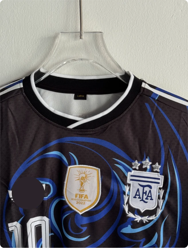ARGENTINA 2026 AWAY KIT MESSI EMBROIDERY PREMIUM